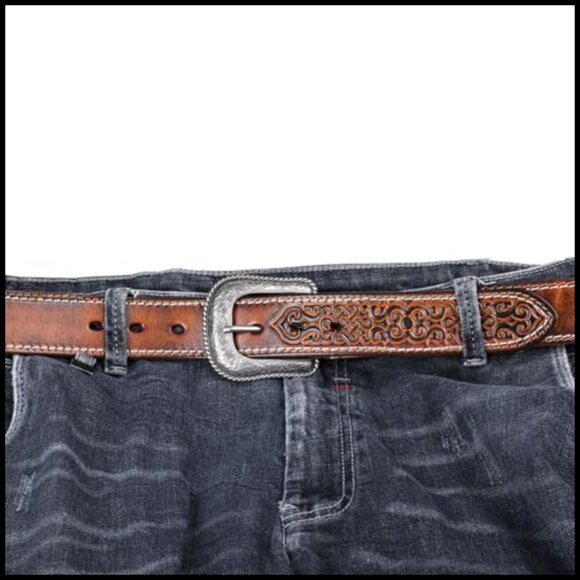 Western Cowboy Belt Buckle Replacement for 1.5\